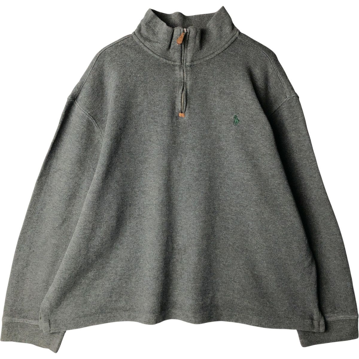 古着 ラルフローレン Ralph Lauren POLO by Ralph Lauren ハーフジップスウェットシャツ トレーナー メンズXL相当/eaa589673 古着 ラルフローレン Ralph Lauren POLO by Ralph Lauren ハーフジップ