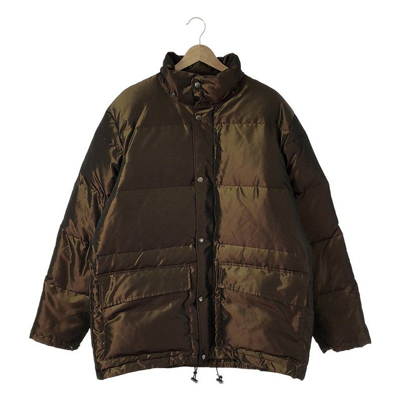 SEVEN BY SEVEN / セブン バイ セブン | 2022AW | IRIDESCENT DOWN JACKET ポリエステルタフタ  フーデッドダウンジャケット | M | ブラウン | メンズ - メルカリ