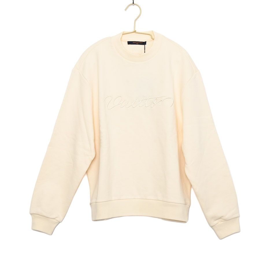 LOUIS VUITTON ルイヴィトン トップス エンブロイダリーシグネチャークルーネック HTY09W