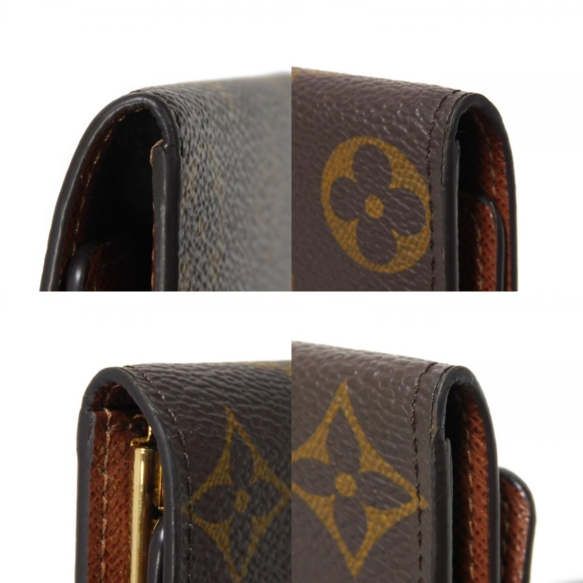 LOUIS VUITTON ルイ・ヴィトン ミュルティクレ 6 現行 LVロゴ フラワー