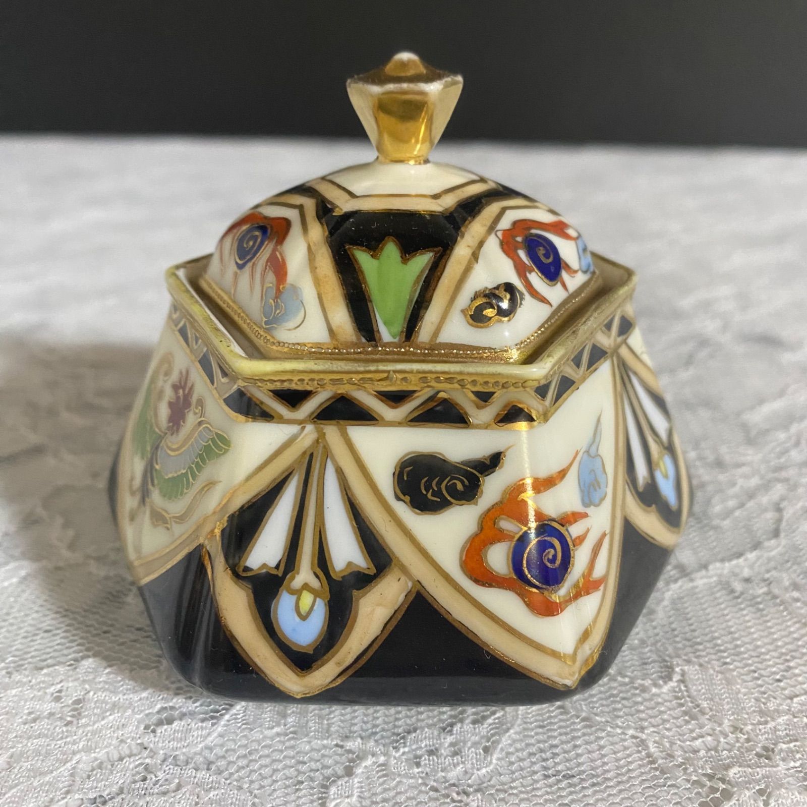 オールド ノリタケ 英国 里帰り カップ＆ソーサー 着物美人 - メルカリ