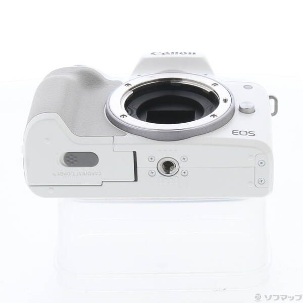 中古品〕 EOS Kiss M2 ダブルズームキット ホワイト【349】 - メルカリ