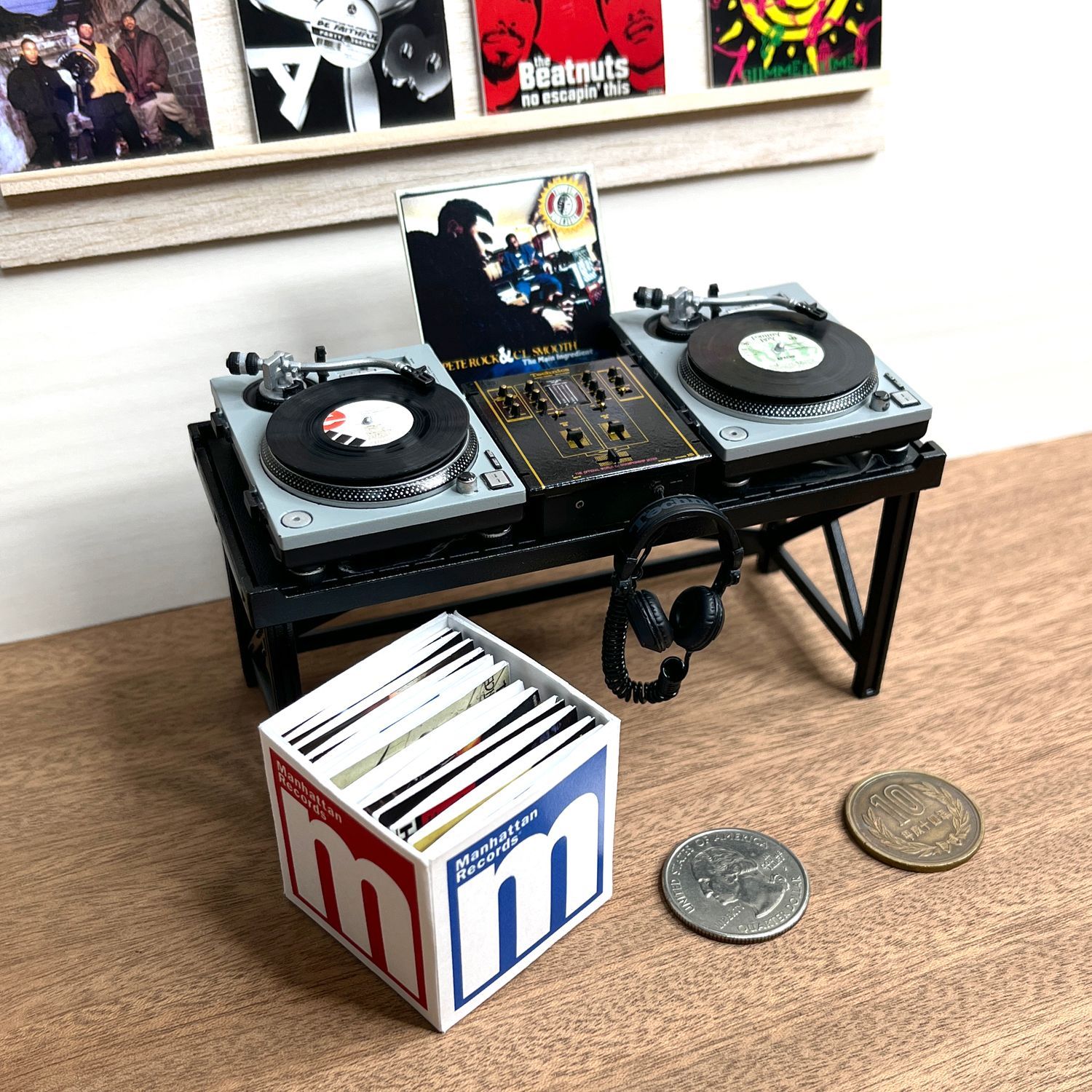 ミニチュアレコード PETE ROCK ＆ CL SMOOTH THE MAIN - メルカリ