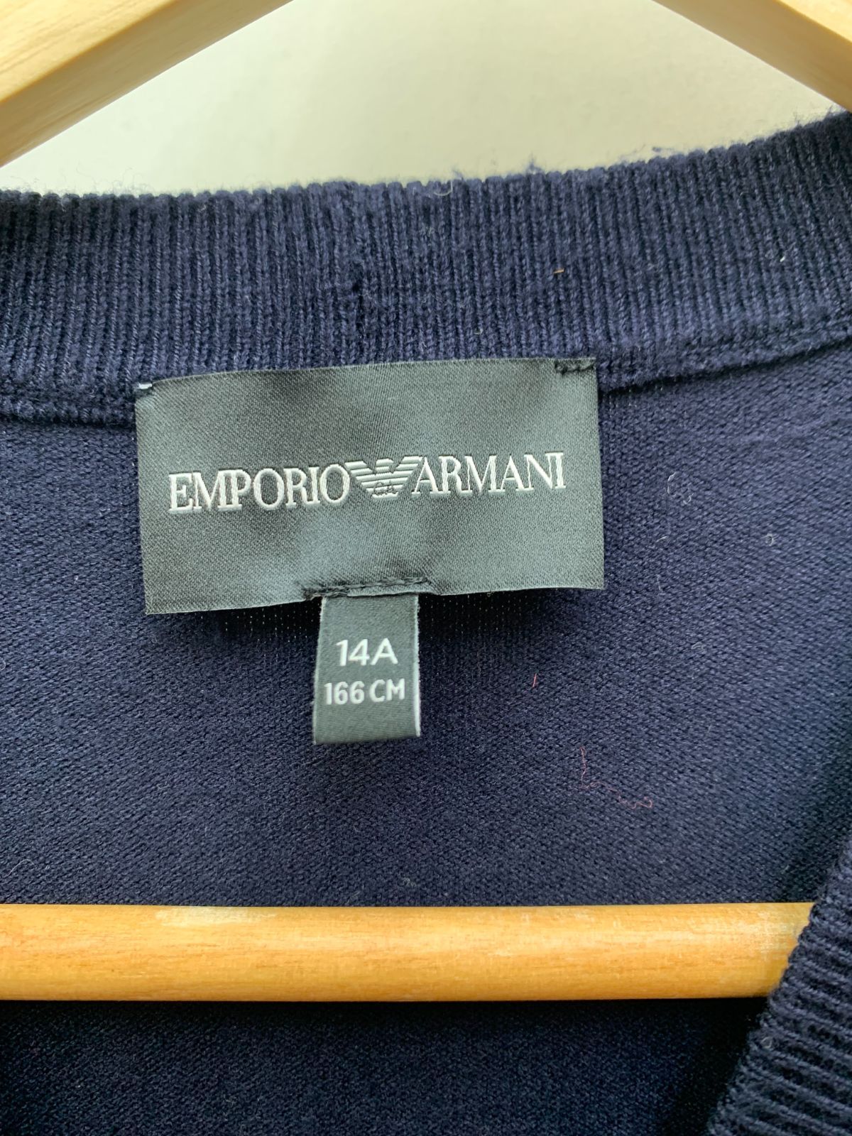 品質保証新品 Emporio Armani - エンポリオアルマーニ カーディガン