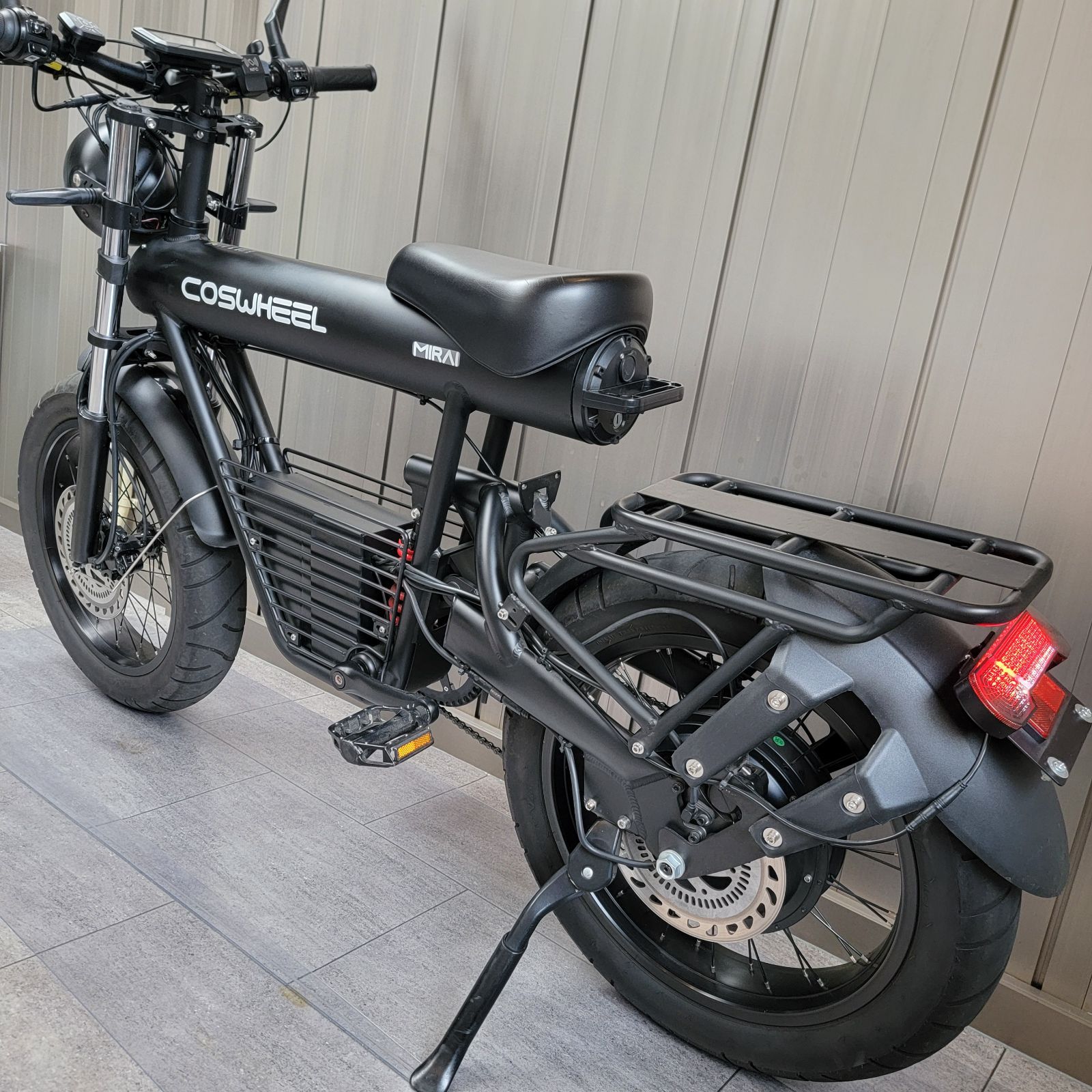 中古車】COSWHEEL MIRAI 1000W ブラック 原付2種 電動バイク