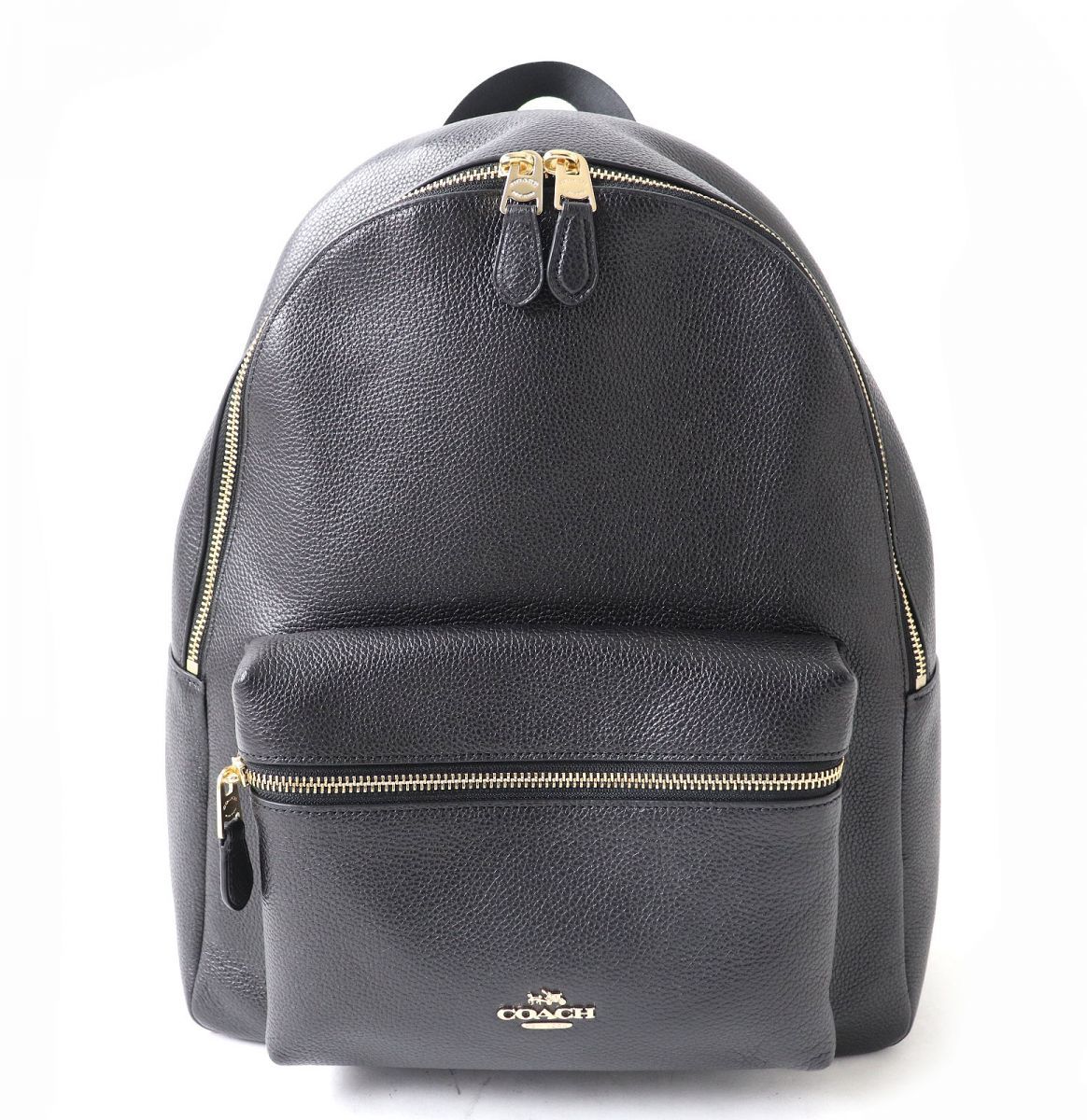 極美品△大人気♪ COACH コーチ F38288 チャーリー ペブルド レザー