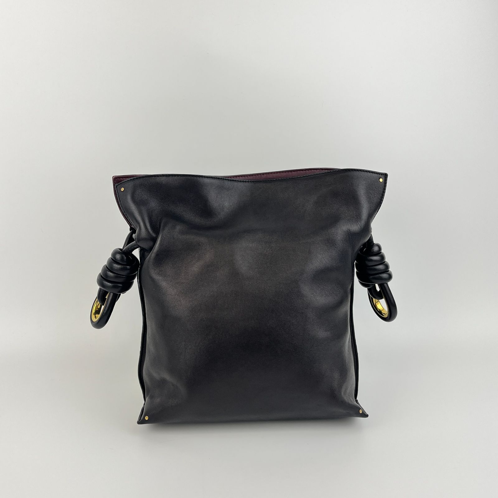 中古】LOEWE ロエベ アナグラム フラメンコノット ショルダー