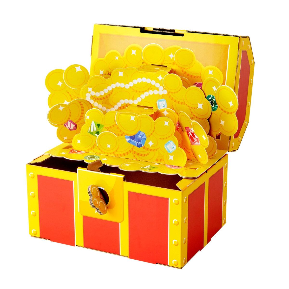 コストコ商品!giftool 宝箱 金銀財宝 Sサイズ x 3 ct60701