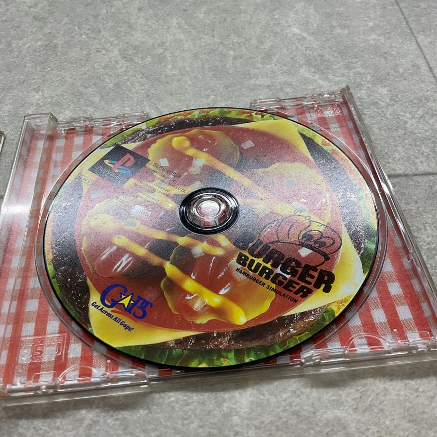 PlayStation1/プレイステーション1/プレステ1/PS1 BURGER BURGER/バーガーバーガー ソフト/■ PlayStation1/プレイステーション1/プレステ1/PS1 BURGER BURGER