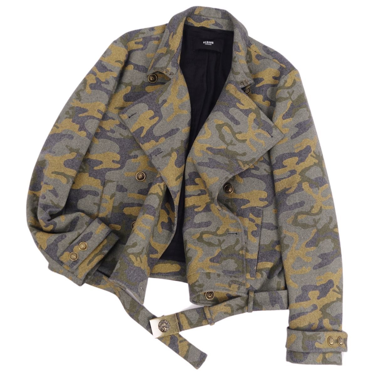 美品 ヴェルサスヴェルサーチ VERSUS VERSACE ジャケット ダブル