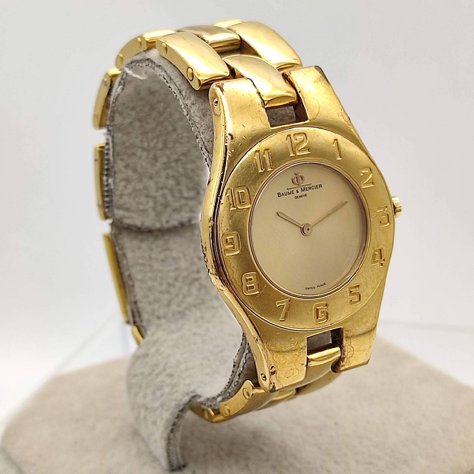 BAUME&MERCIER ボーム＆メルシエ 5151 クォーツ SS ゴールド - メルカリ
