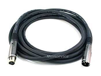 Monoprice 104753?15-feetプレミアシリーズXLRオスからXLRメス16?AWGケーブル 104753