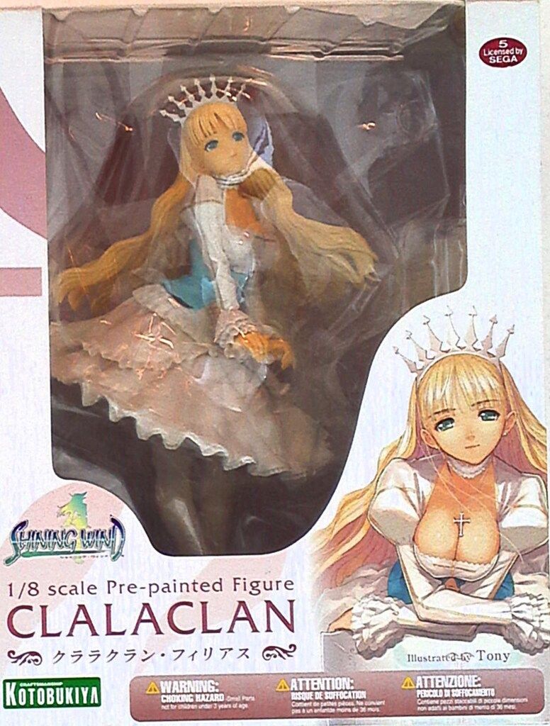 コトブキヤ シャイニング・ウィンド クララクラン・フィリアス 1/8 PVC