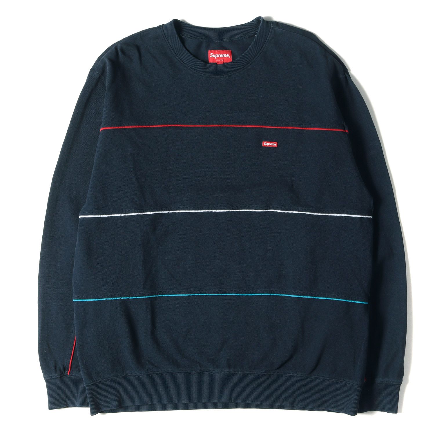 Supreme シュプリーム Tシャツ マルチカラー パイピング ピケ ロング 