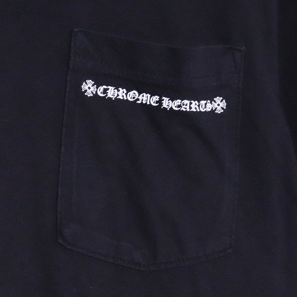 CHROME HEARTS セメタリークロス タイヤトラック バックプリント T