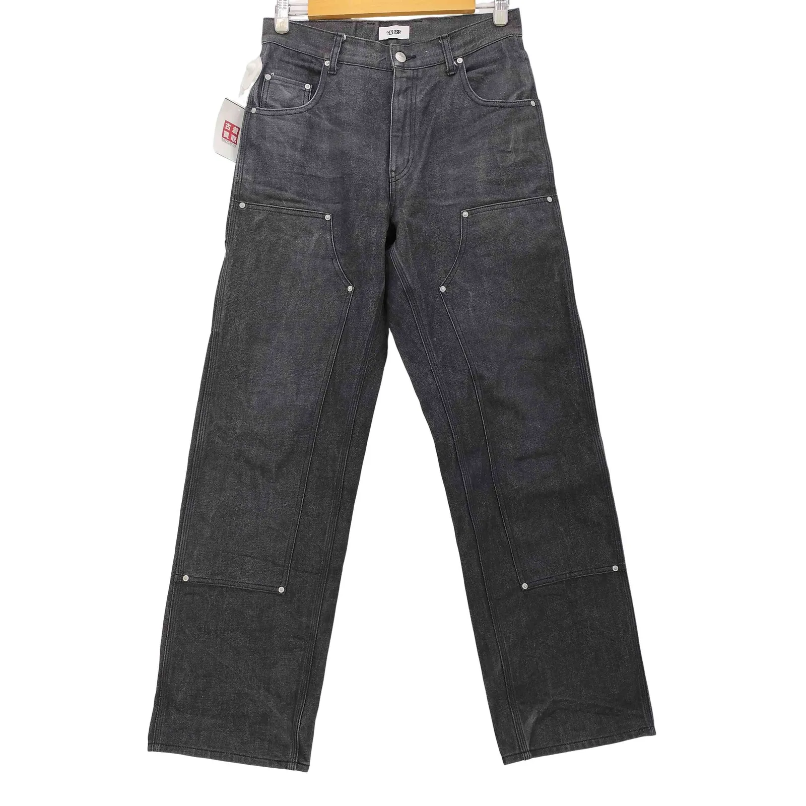 パンツ geeks DENIM DOWBLE KNEE HALF PANTS GeeeKS ギークス DENIM DOWBLE KNEE HALF PANTS GEEKS DENIM