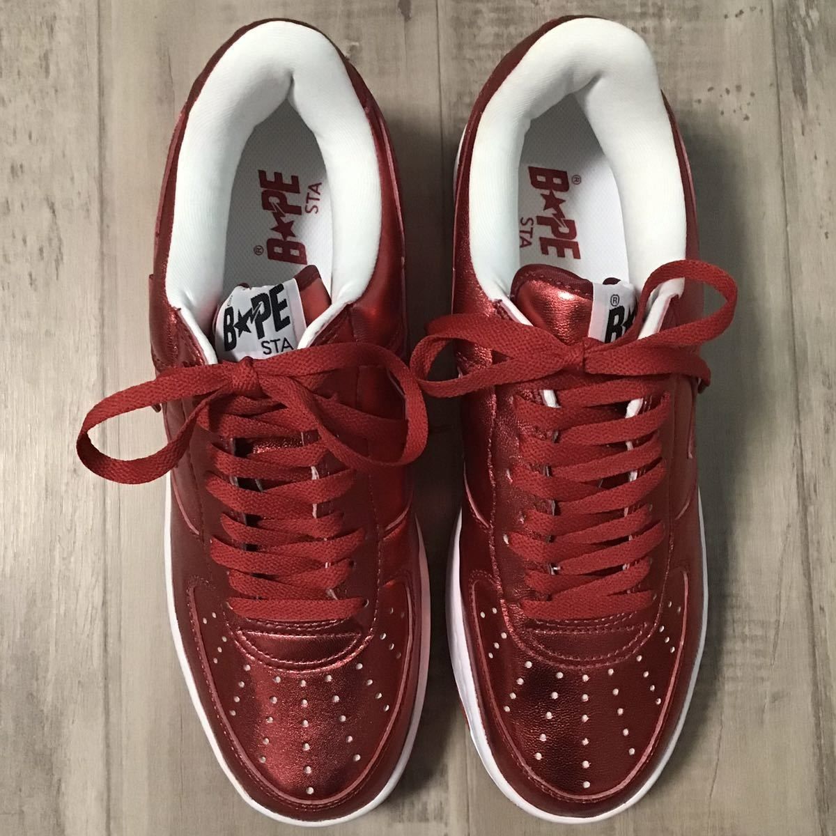 ☆新品☆ Red foil BAPESTA スニーカー 28.5cm US10.5 a bathing