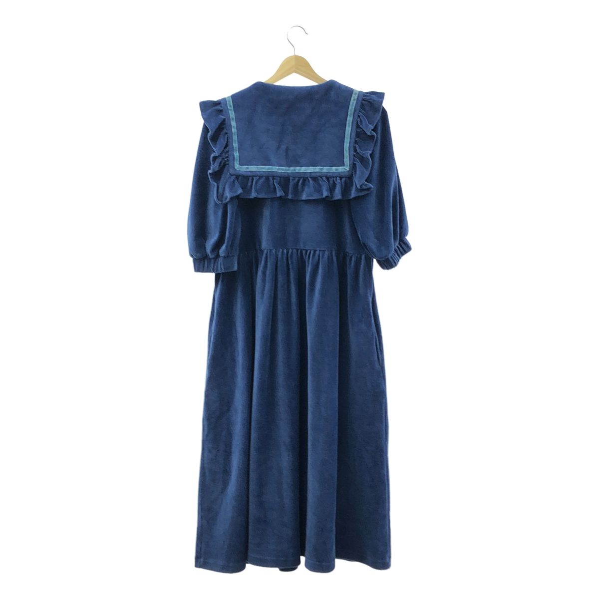 candystripper フリル付きブラックワンピース Candy Stripper ブラック