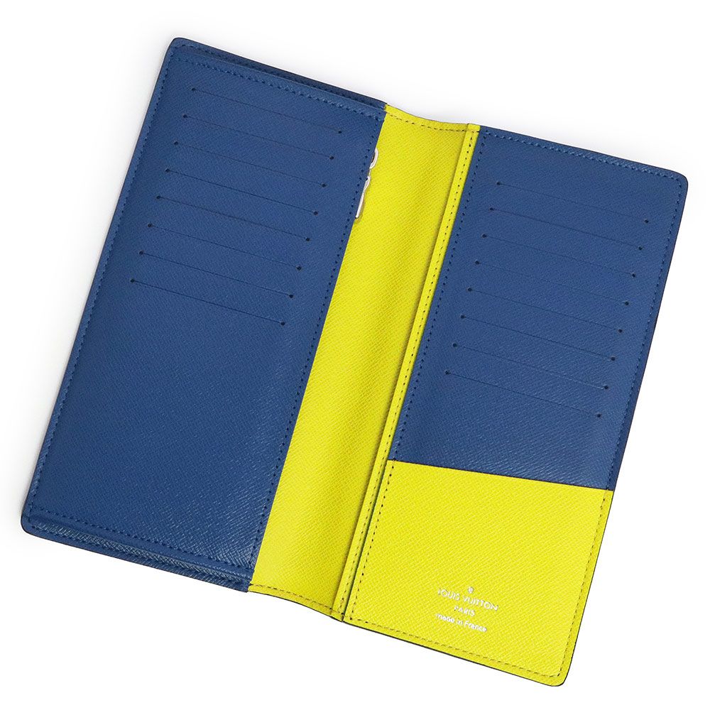 ルイ ヴィトン ポルトフォイユ ブラザ レア 希少 二つ折り長財布