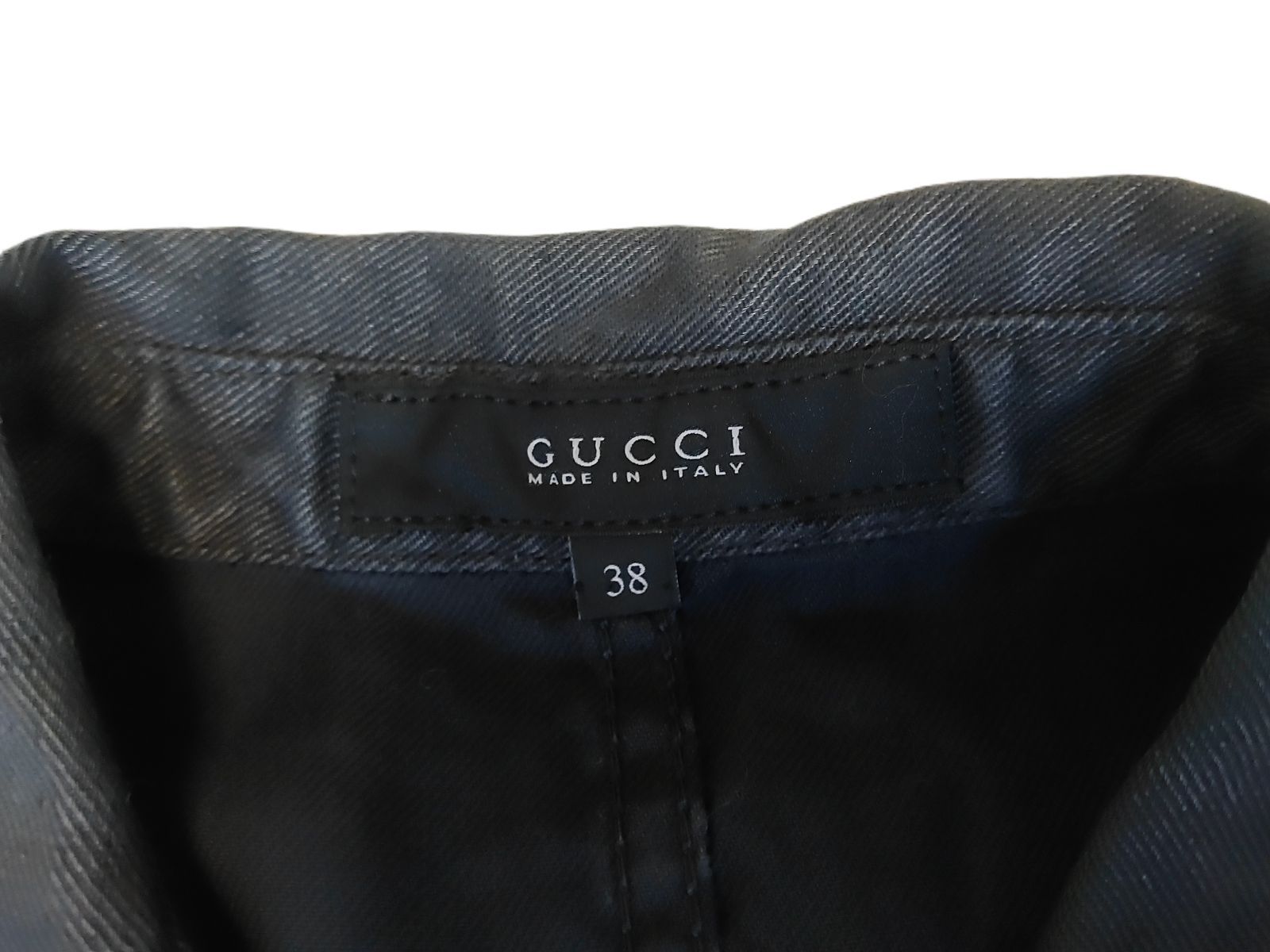 ○GUCCI グッチデニム地半袖ワンピース/mo-A-215-6160-5.4