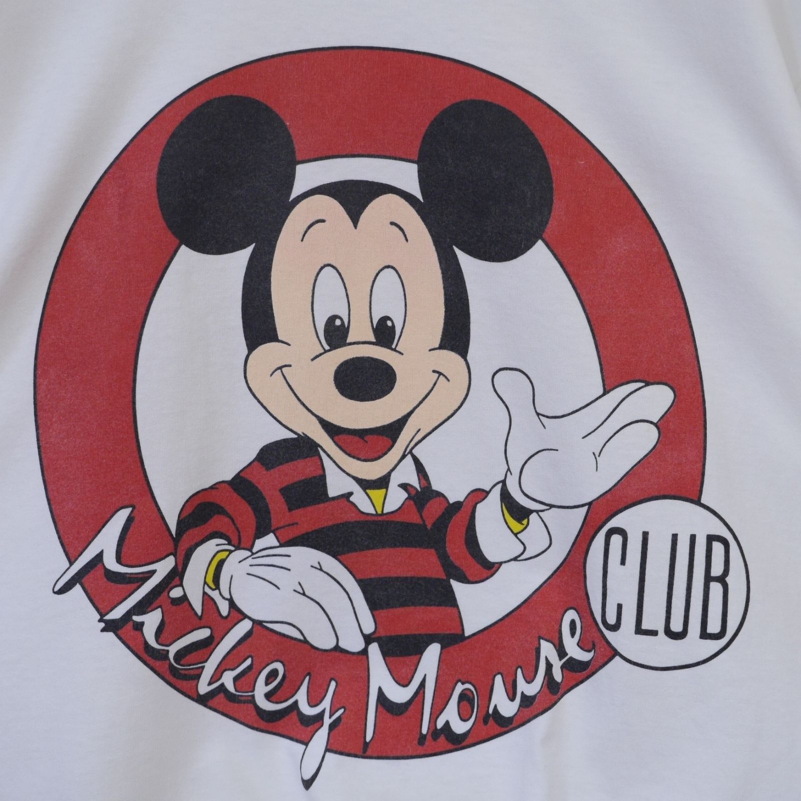 USA製 80s Disney ディズニー XL Mickey Mouse CLUB ミッキー