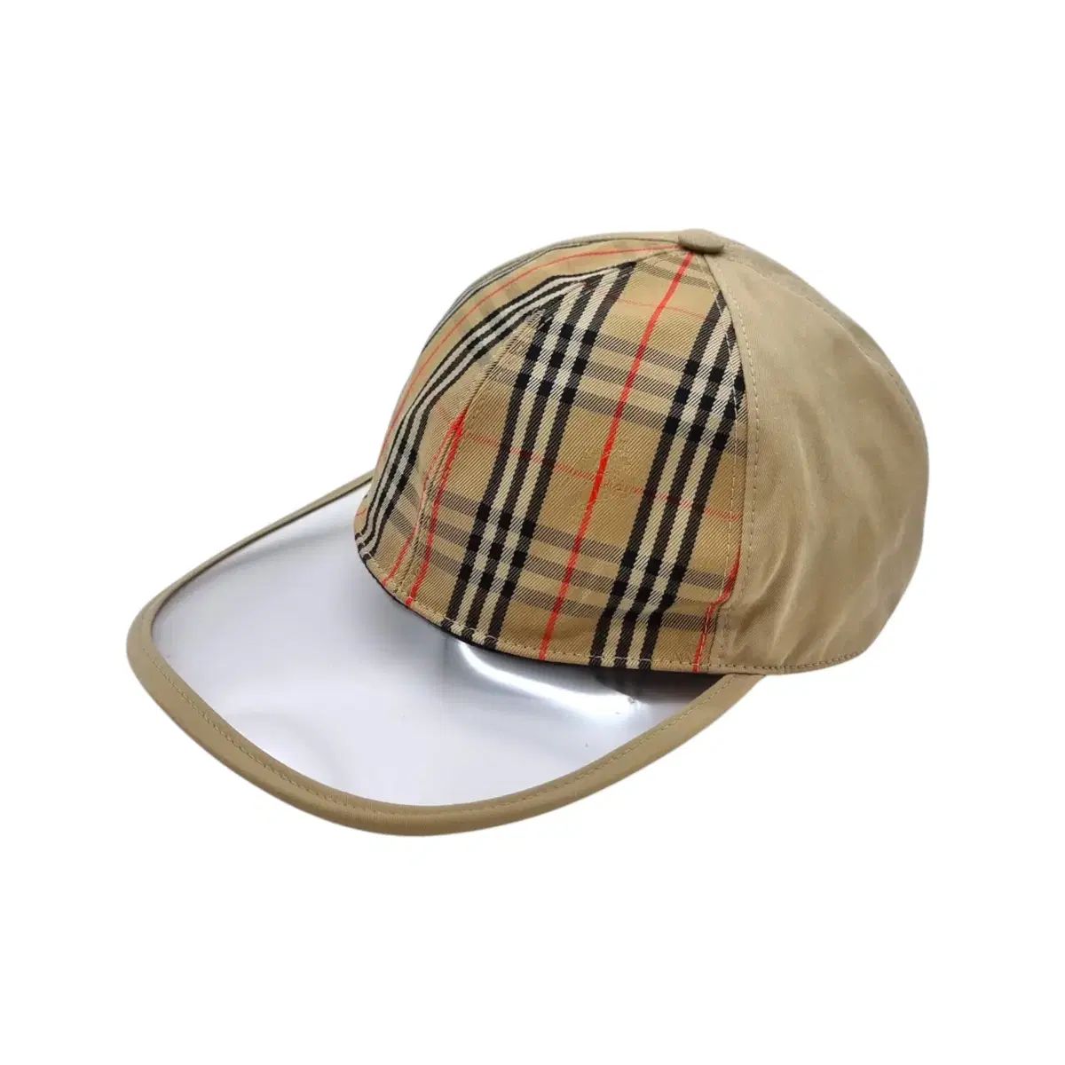 【雷市場（ポンジャン）商品韓国直送】 M BURBERRY(バーバリー) 1983 チェック 透明 ボールキャップ BUB011631