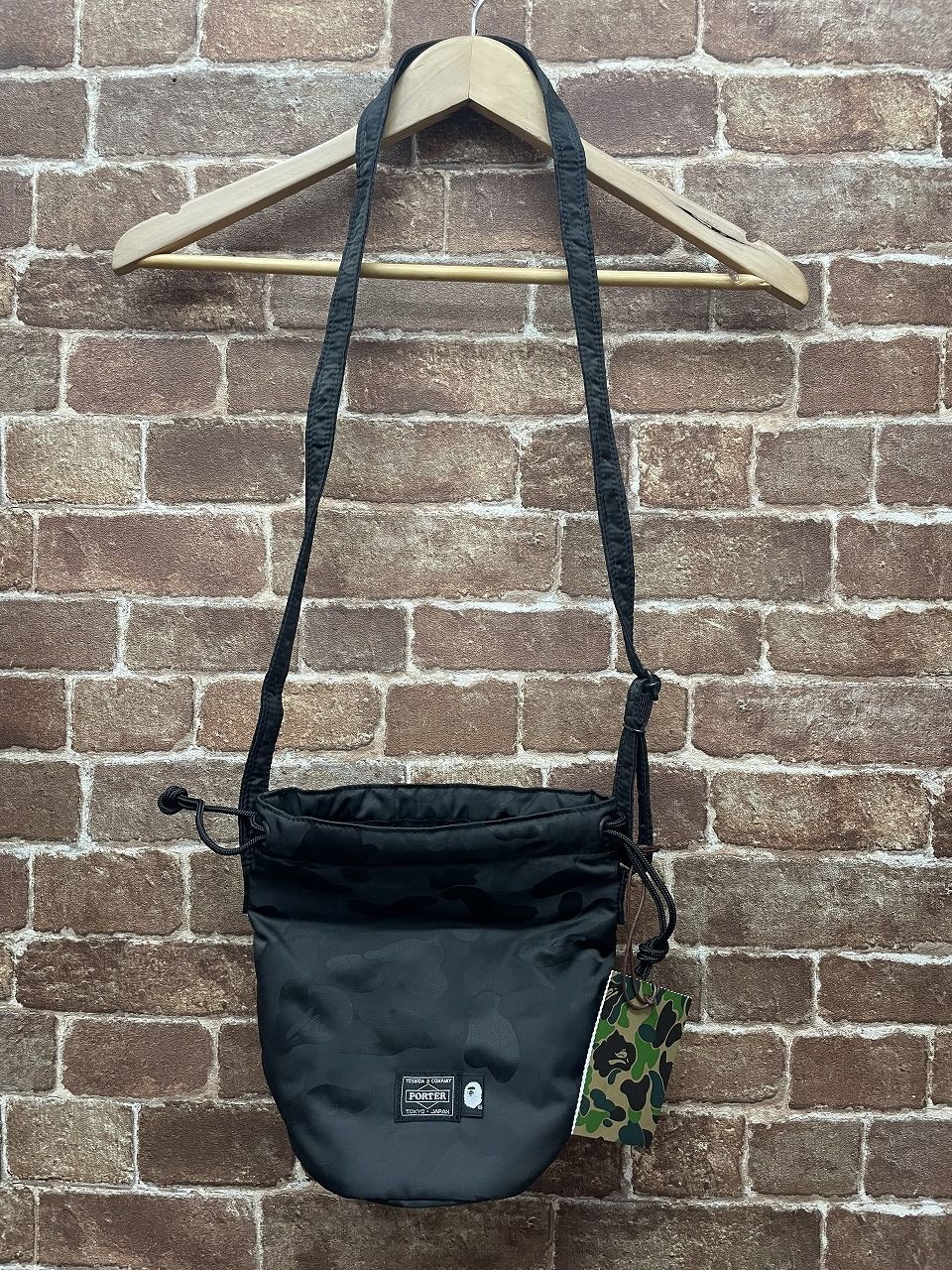 A BATHING APE ア ベイシング エイプ BAPE PORTER SOLID CAMO