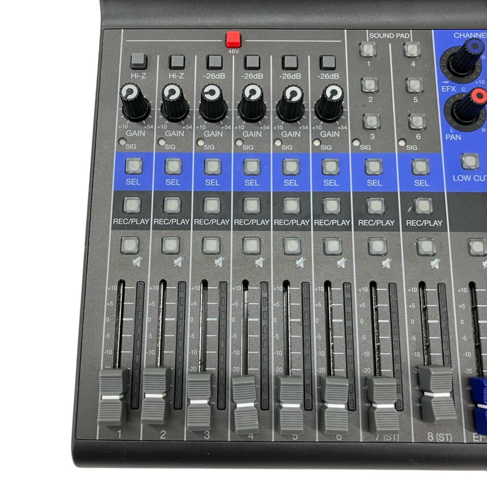 ZOOM LiveTrak L-8 レコーディングインターフェース ZOOM