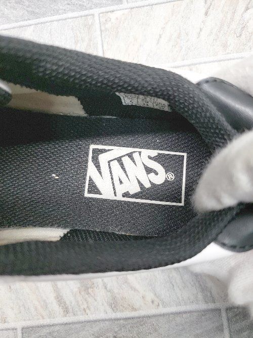 ◇ VANS バンズ ウィークリーコート 574426-0002 スニーカー シューズ サイズ24.0㎝ オフホワイト系 レディース P  【1403110017385】