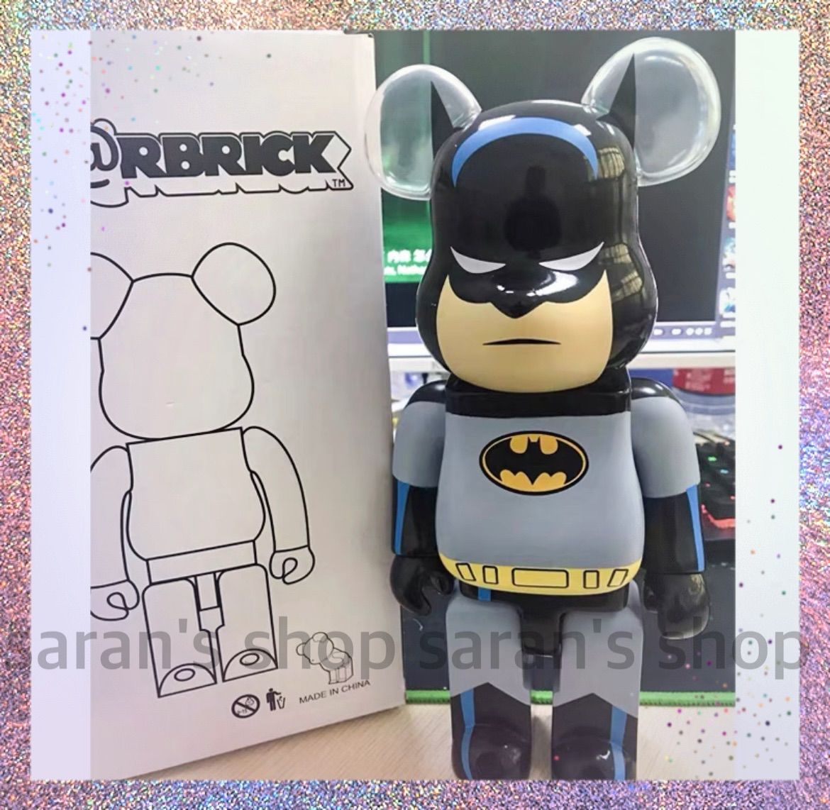 ベアブリック BE RBRICK 400% 28センチ アベンジャーズ バッドマン