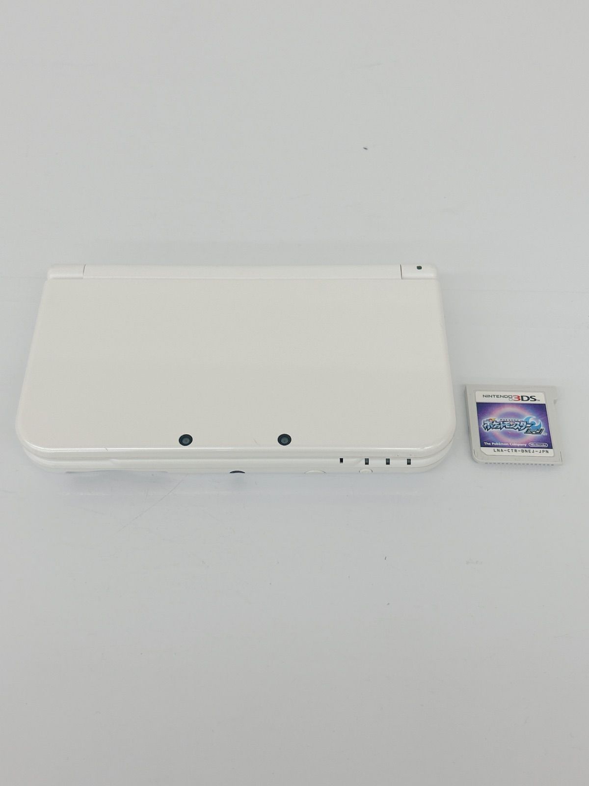 通電 済 new NINTENDO 3DS LL ポケットモンスター ムーン ゲーム機本体 1