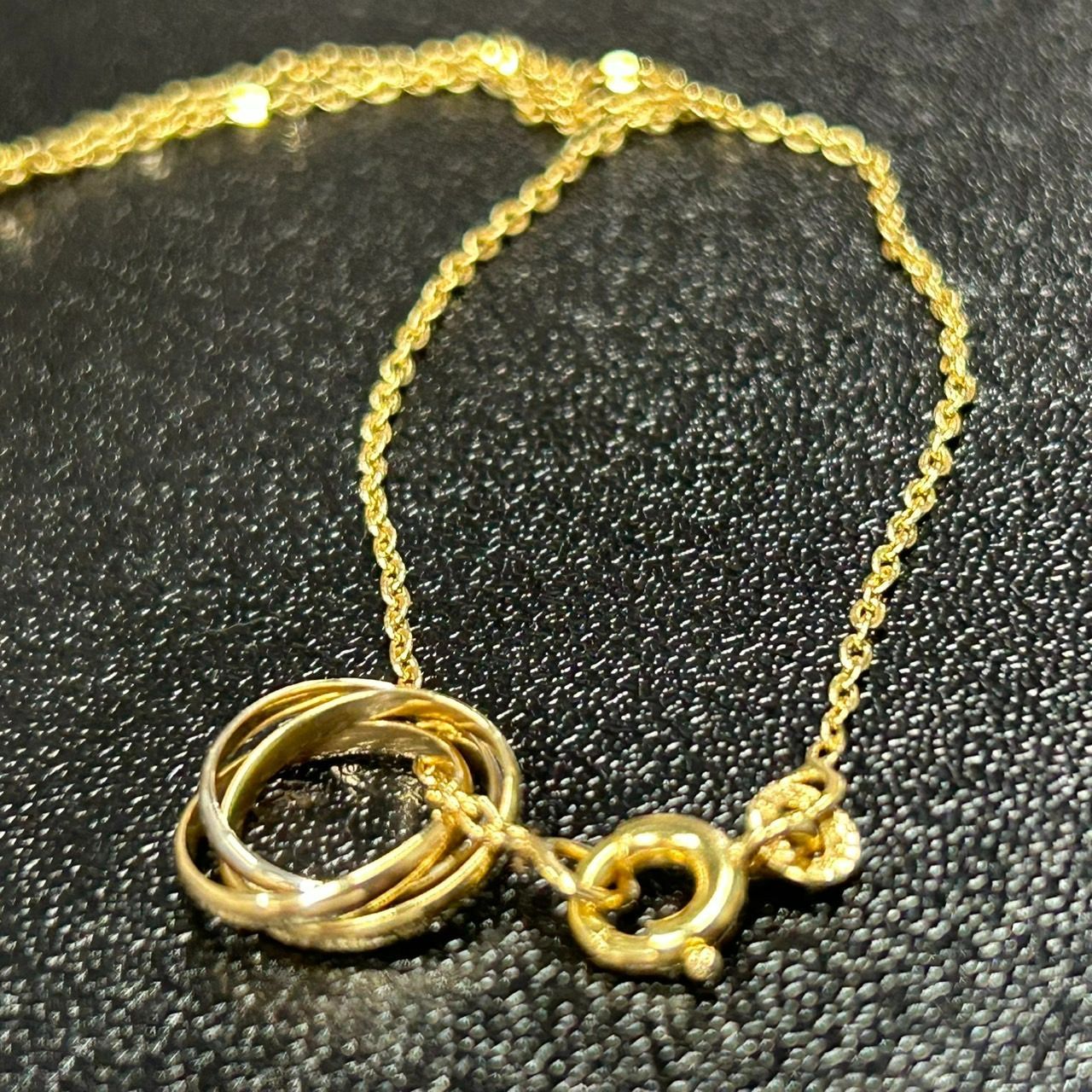 Cartier K18YG Pt ベビートリニティ ネックレス スリーカラー 楽天市場】カルティエ ベビートリニティ ネックレス ダイヤ