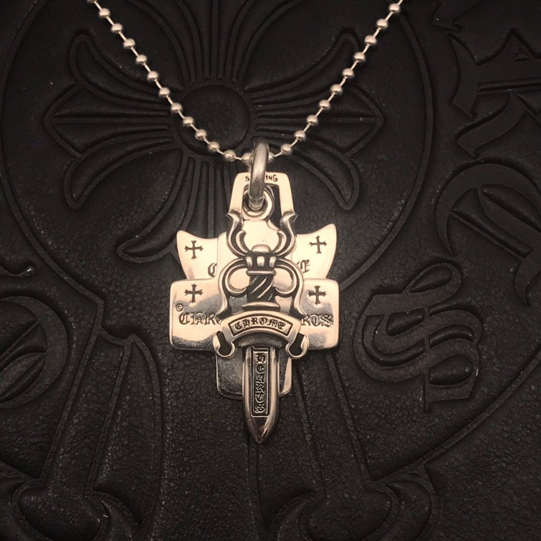 chrome hearts クロムハーツ メンズ ネックレス美品未使用