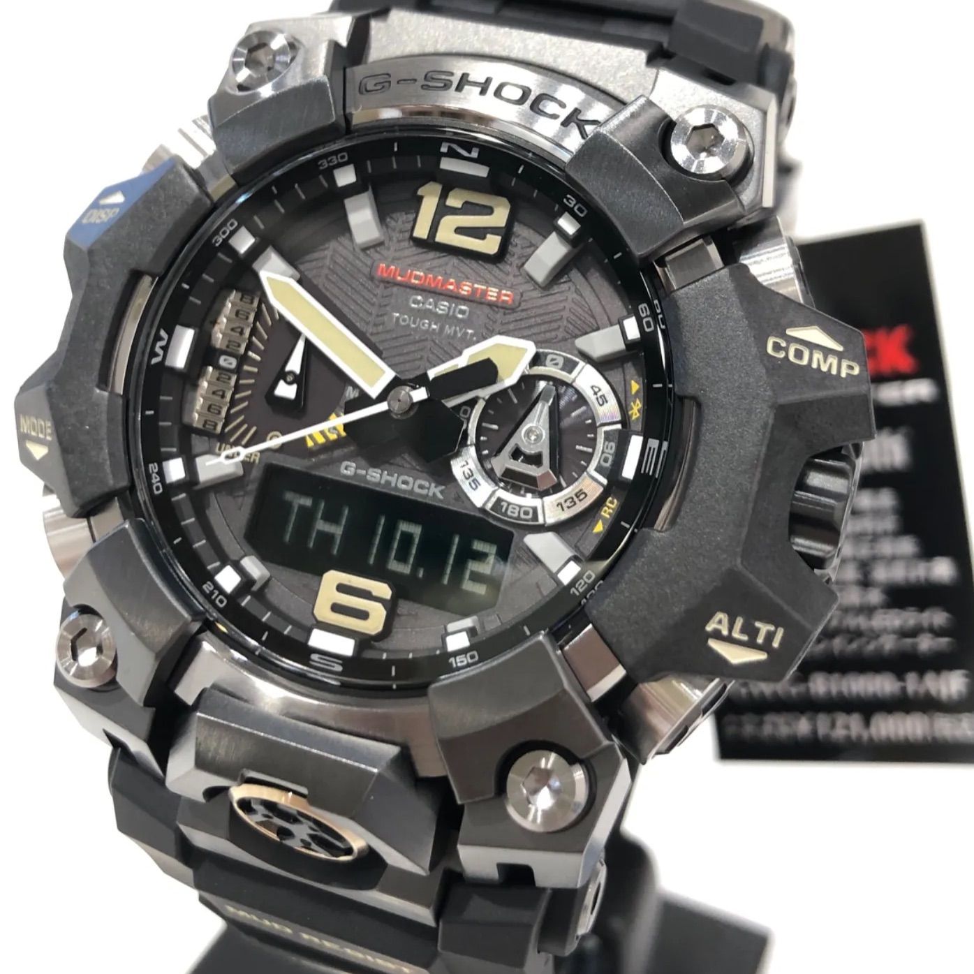 新品正規品】G-SHOCK 新作マッドマスター ブラック GWG-B1000-1AJF