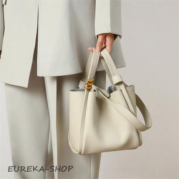 ハンドバッグ レディース 巾着 ショルダーバッグ レザー 3way かばん