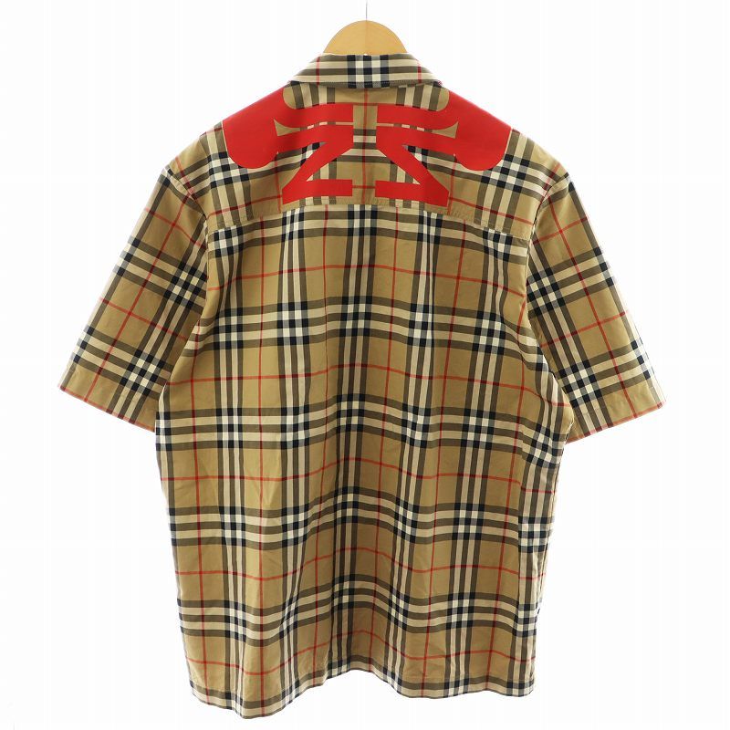 バーバリー BURBERRY Universal Passport ノバチェック シャツ 半袖