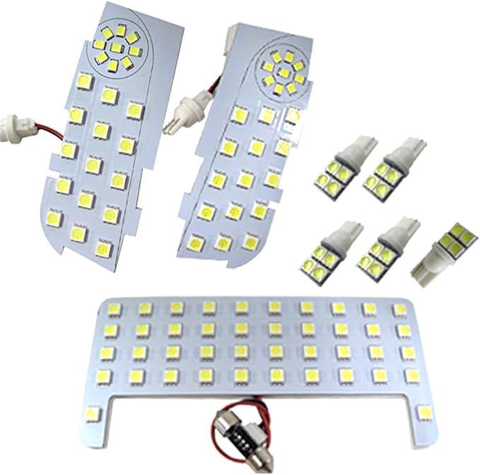 【在庫処分】プリウス50 ルームランプセット 【サンルーフ付き】 8ピース / 110発 SMD rs063