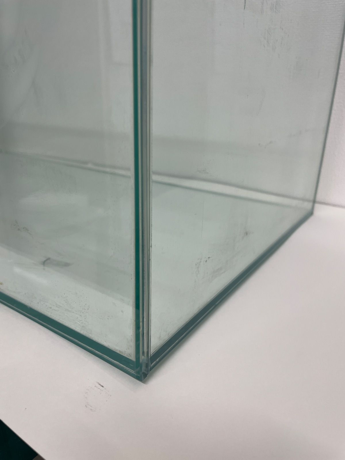 ガラス水槽 ２個セット　別売のフタ(プラスチック)付き！フレームレス ガラス水槽 2個セット別売のフタ(プラスチック)付き！フレームレス