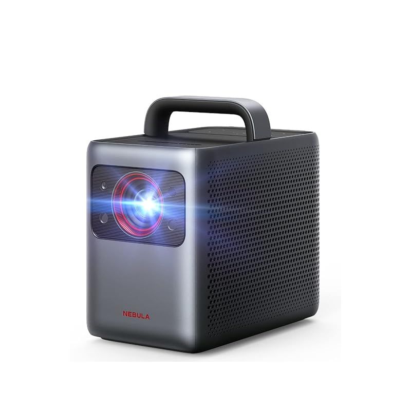 Anker Nebula Cosmos Laser 4K レーザープロジェクター | 4K UHD Android TV 10.0対応 スマート プロジェクター 家庭用 2200 ANSI ルーメン | 最大150インチ投影 | オートフォー 0
