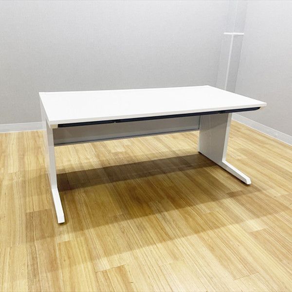 平デスク CZR 引出し付 オフィスデスク W1600 イトーキ ホワイトW