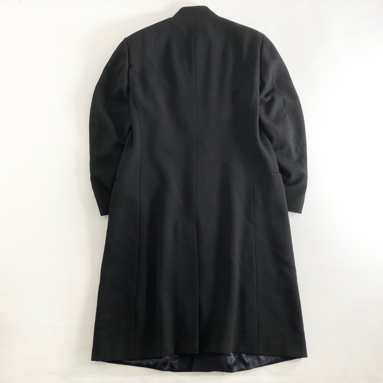 アルマーニコレツォーニ 高級 チェスターコート ロング丈 ウール