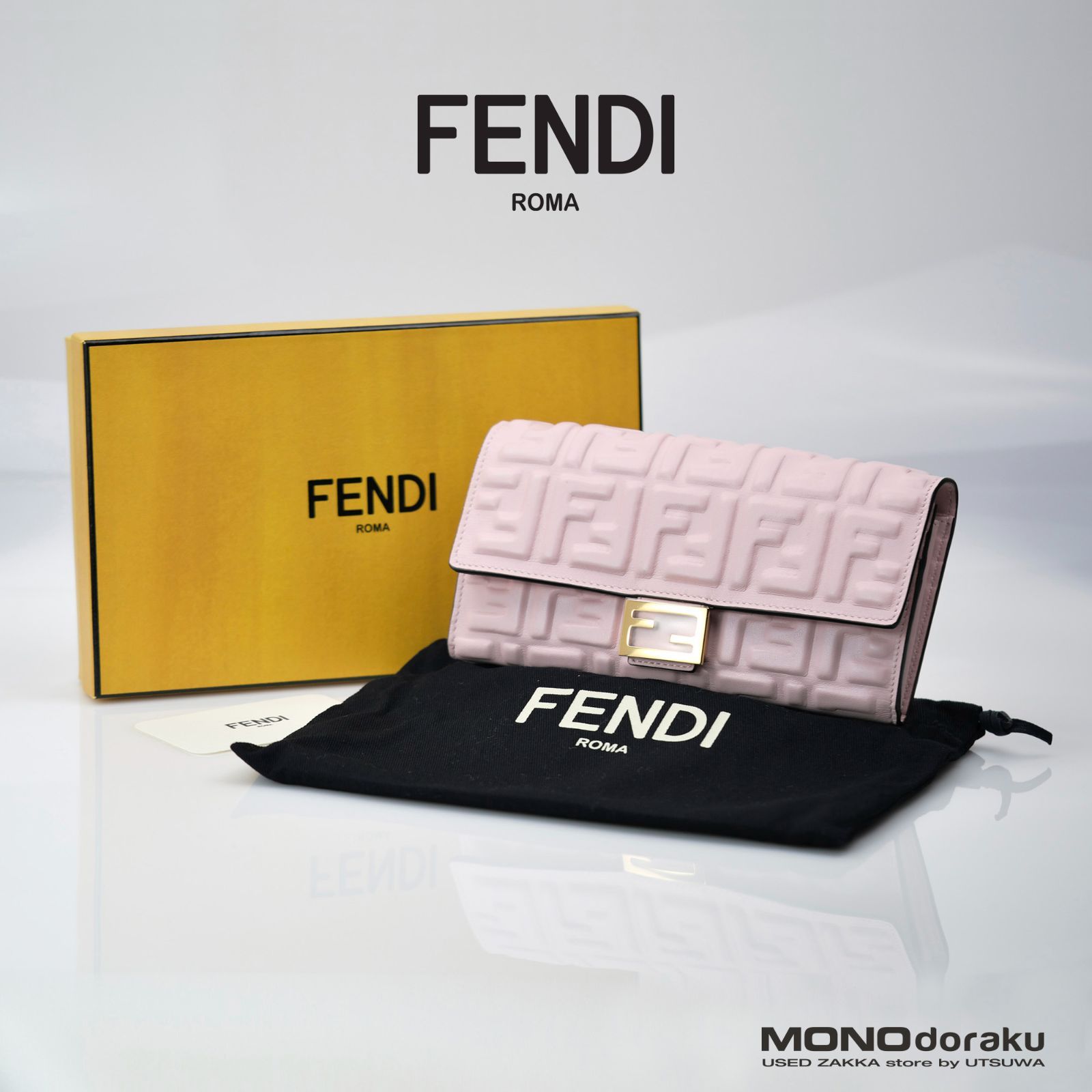 フェンディ FENDI 長財布 コンチネンタルウォレット フェンディ