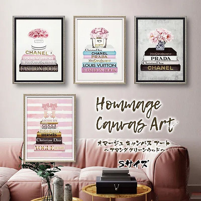 楽天市場】アートパネル ブランド シャネル CHANEL 犬 Sサイズ