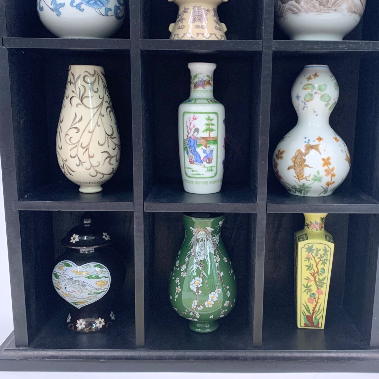 フランクリンポーセリン 中国諸王朝の至宝 ミニチュア花瓶コレクション 