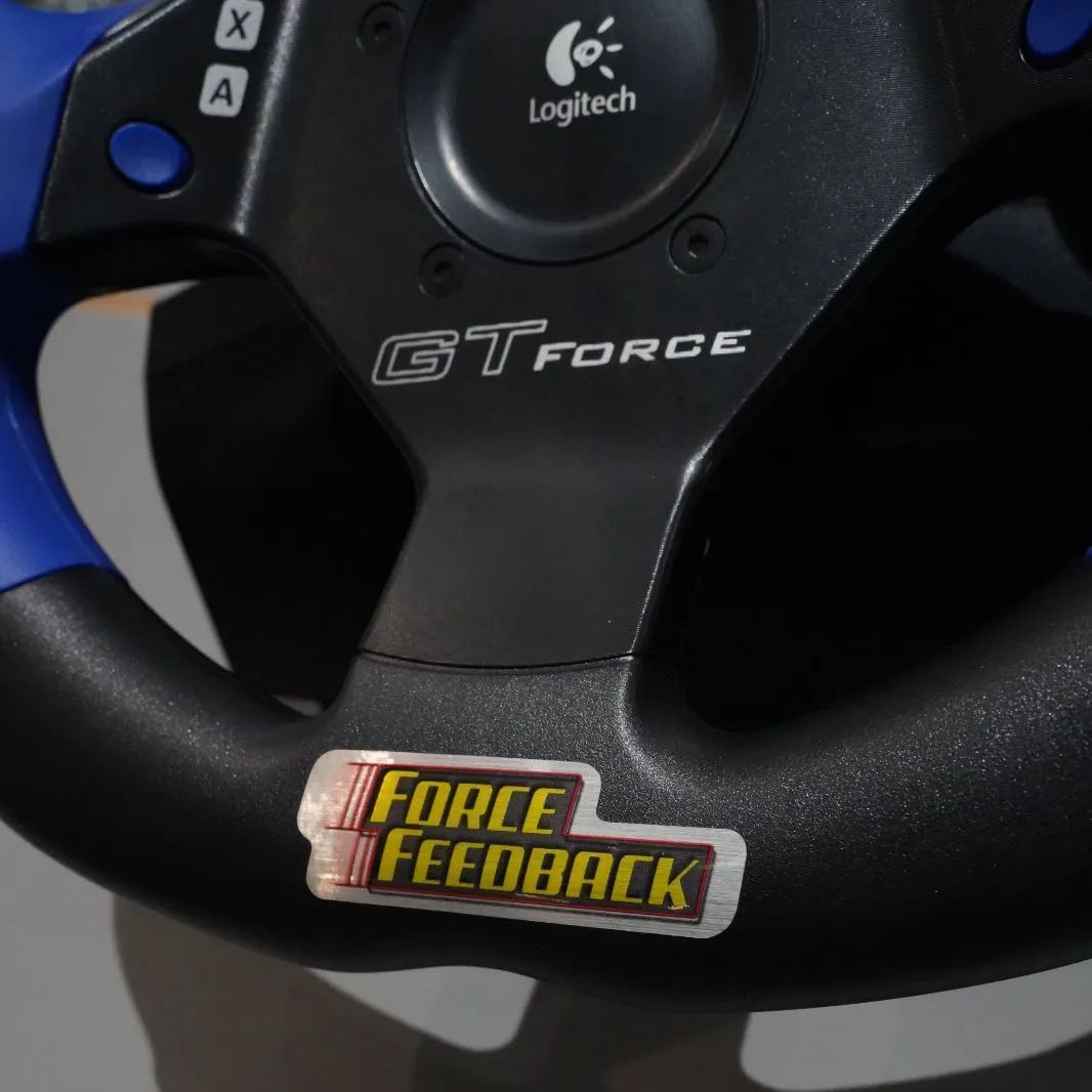 動作確認済】Logicool GT FORCE LPRC-10000 ステアリング 動作確認済】Logicool GT FORCE LPRC-10000 ステアリング
