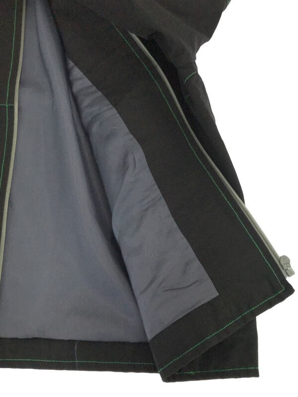 Boramy Viguier ボラミー ビジュアー 19SS BLACK COACH JACKET ステッチコーチジャケット ブラック L bv p19 04 v1 Boramy Viguier ボラミー ビジュアー 19SS BLACK COACH JACKET
