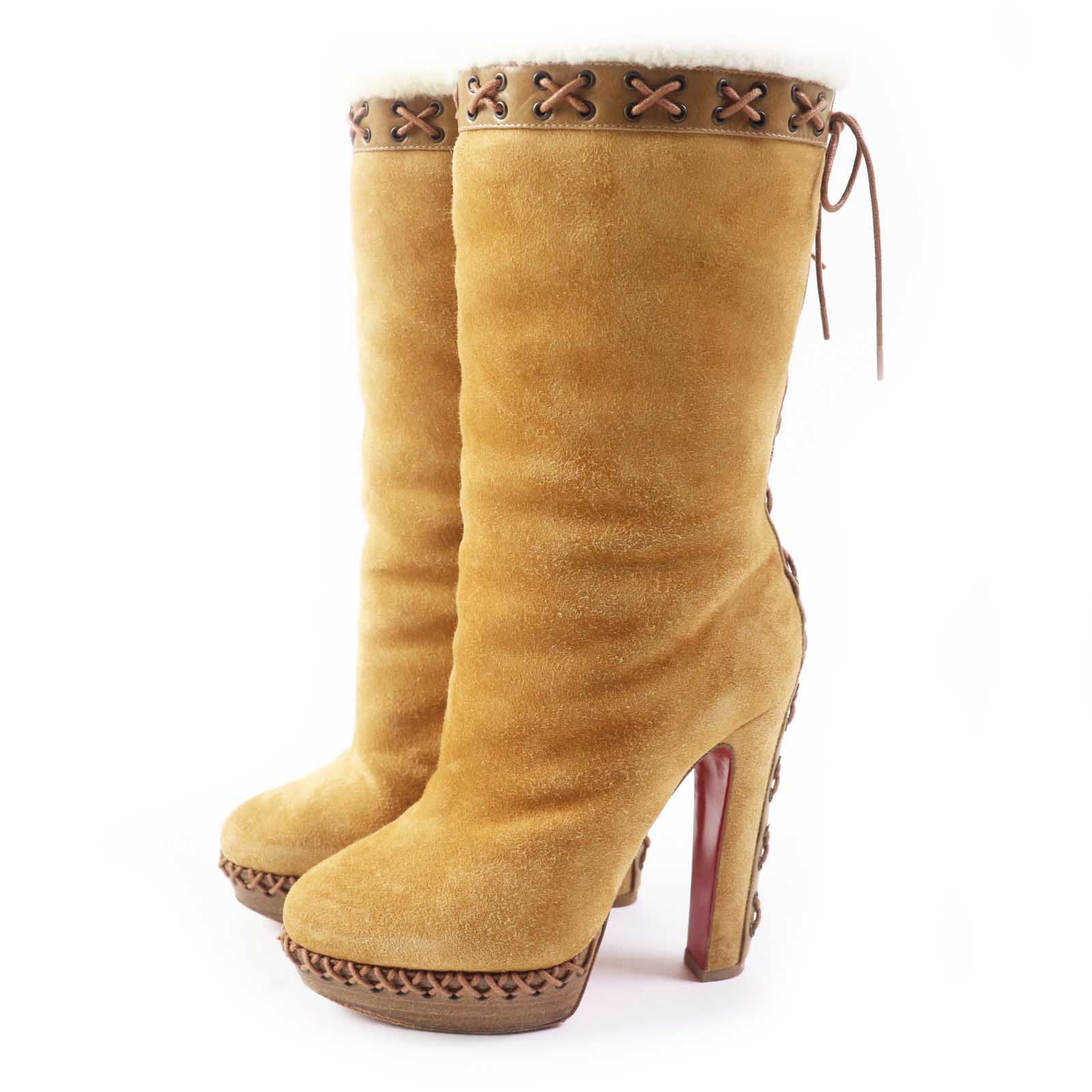 Christian Louboutin ブーツ レディース クリスチャンルブタン 中古 