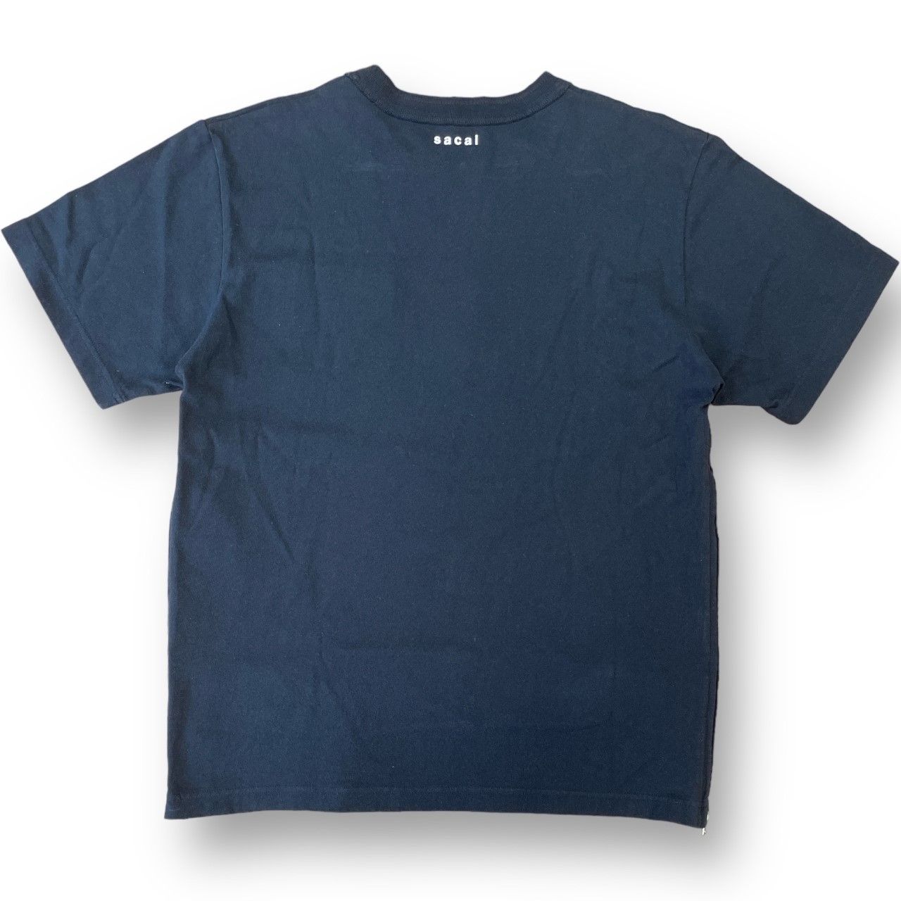 sacai SIDE ZIP COTTON T-SHIRT サイド ジップ コットン Tシャツ 