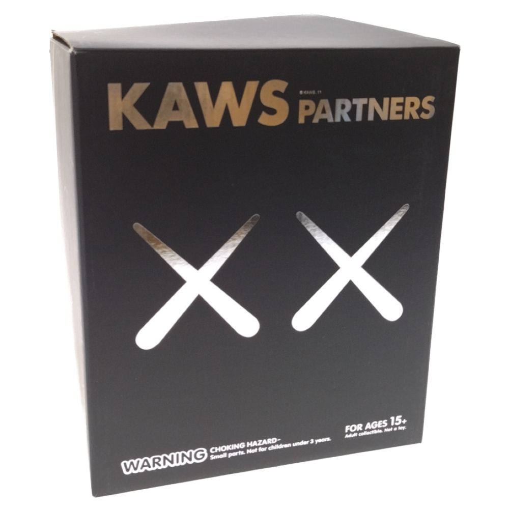 Original Fake (オリジナルフェイク) KAWS PARTNERS Vinyl Figure フィギュア ブラック