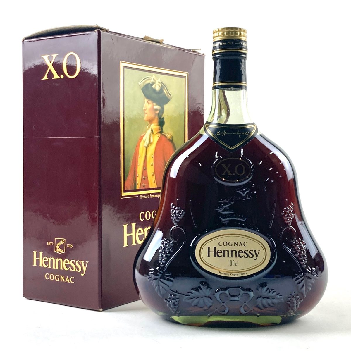 HENNESSY ヘネシー XO 金キャップ グリーンボトル ヘネシー Hennessy